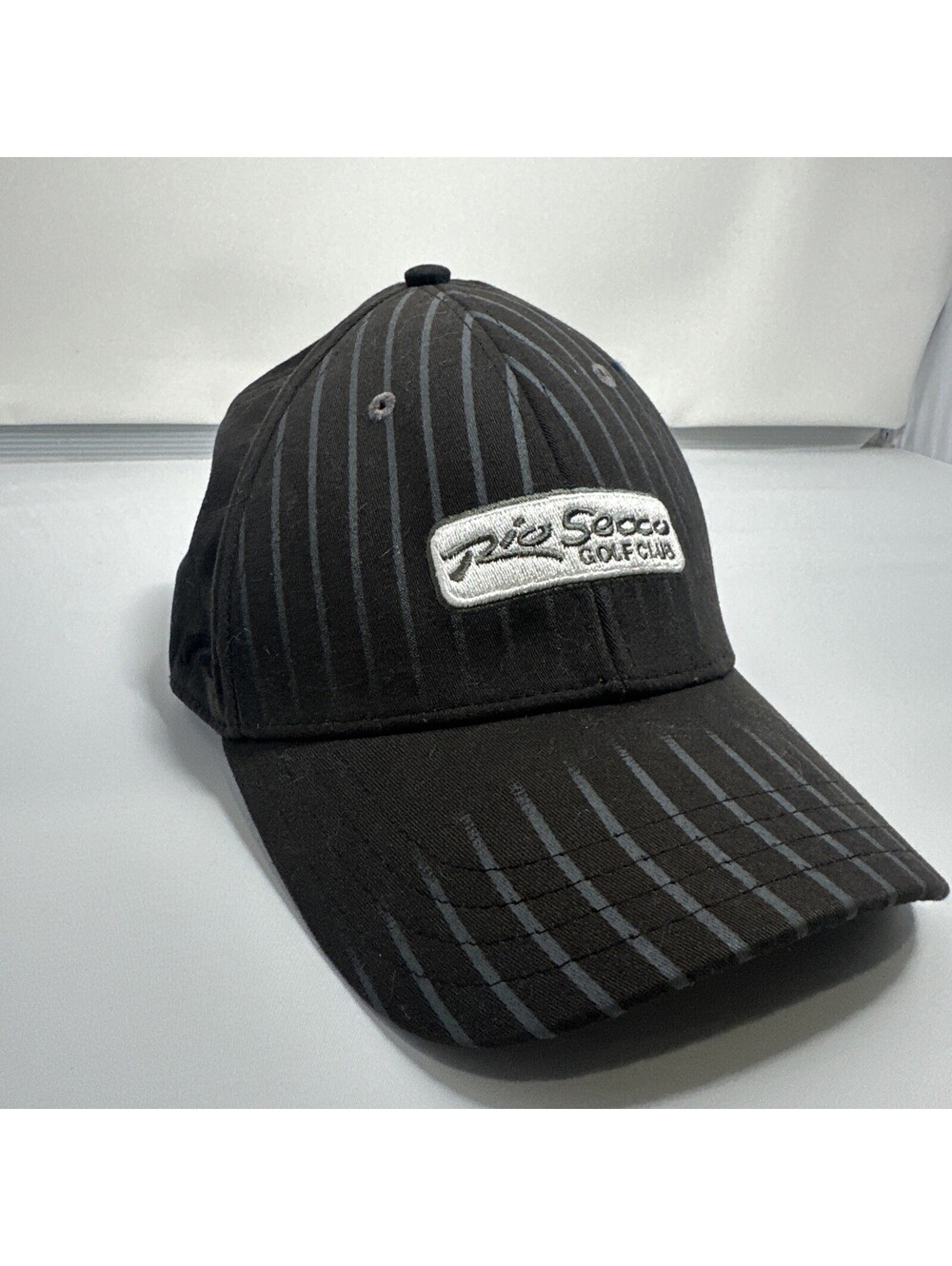 Rio Secco 90s Golf Club Hat Pukka Headwear Pinstripe Golf Cap Adjustable